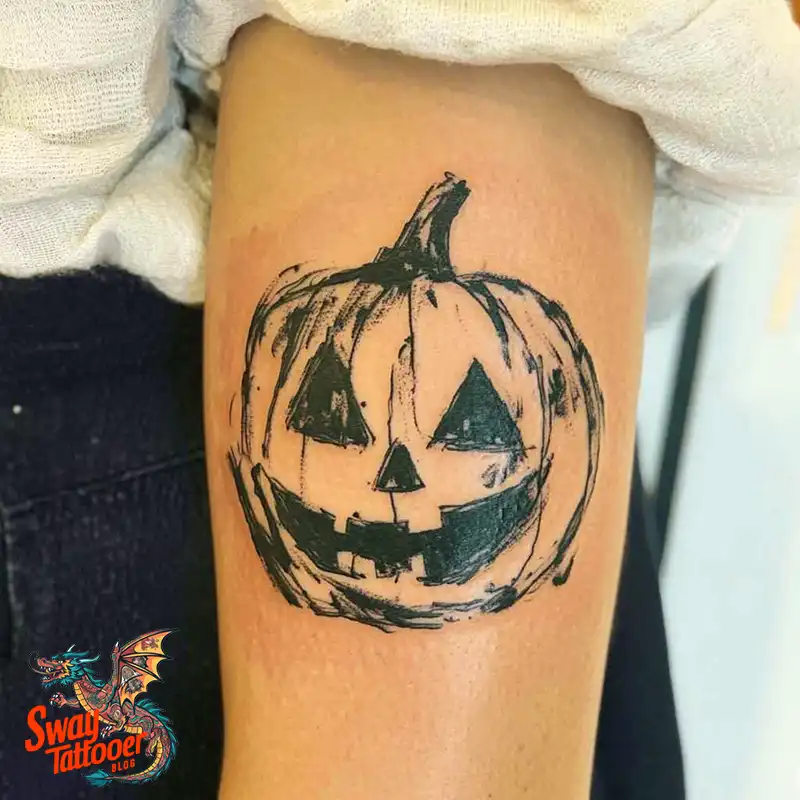 150 Jack O’ Lantern Tattoo Design Ideas and Inspiration 3 Jack O Lantern Tattoo