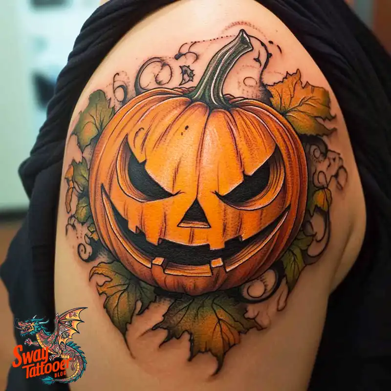 150 Jack O’ Lantern Tattoo Design Ideas and Inspiration 123 Jack O Lantern Tattoo