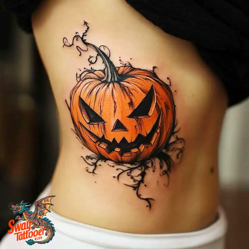 150 Jack O’ Lantern Tattoo Design Ideas and Inspiration 124 Jack O Lantern Tattoo