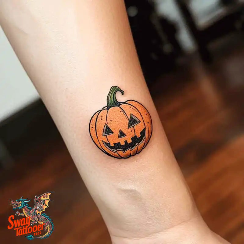 150 Jack O’ Lantern Tattoo Design Ideas and Inspiration 119 Jack O Lantern Tattoo