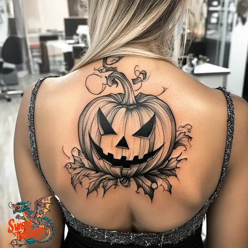 150 Jack O’ Lantern Tattoo Design Ideas and Inspiration 103 Jack O Lantern Tattoo