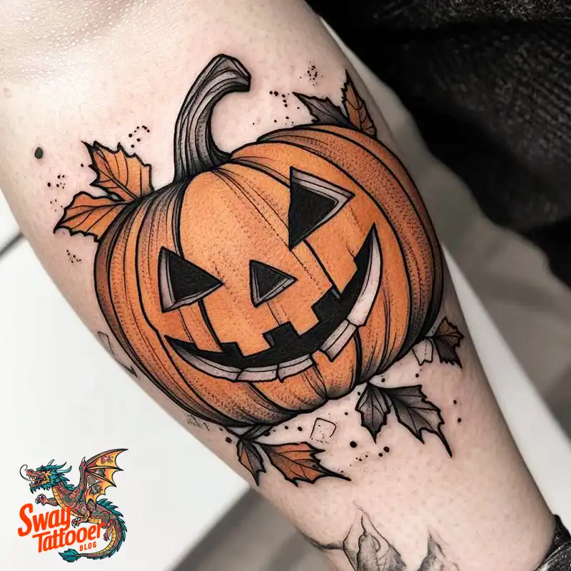 150 Jack O’ Lantern Tattoo Design Ideas and Inspiration 139 Jack O Lantern Tattoo