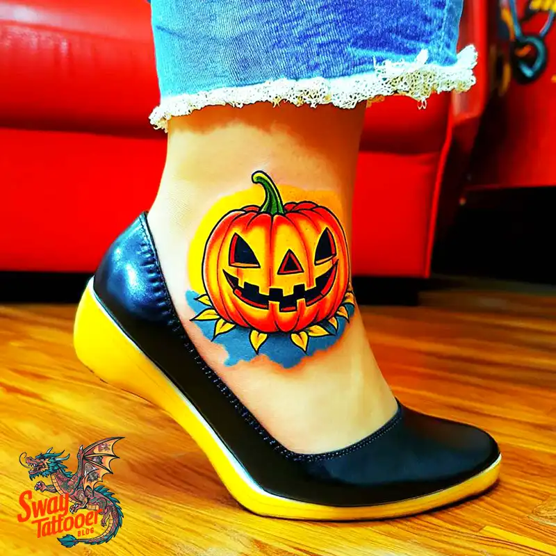 150 Jack O’ Lantern Tattoo Design Ideas and Inspiration 88 Jack O Lantern Tattoo
