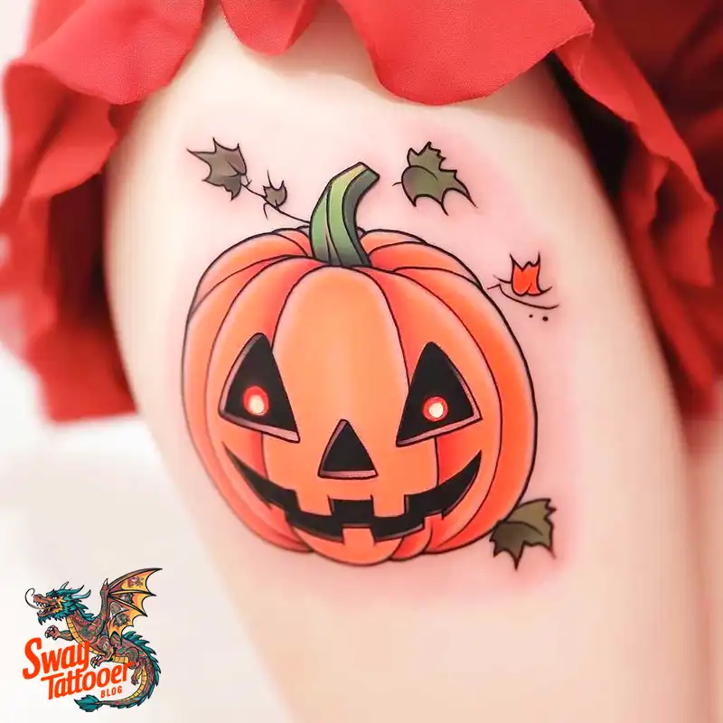 150 Jack O’ Lantern Tattoo Design Ideas and Inspiration 80 Jack O Lantern Tattoo