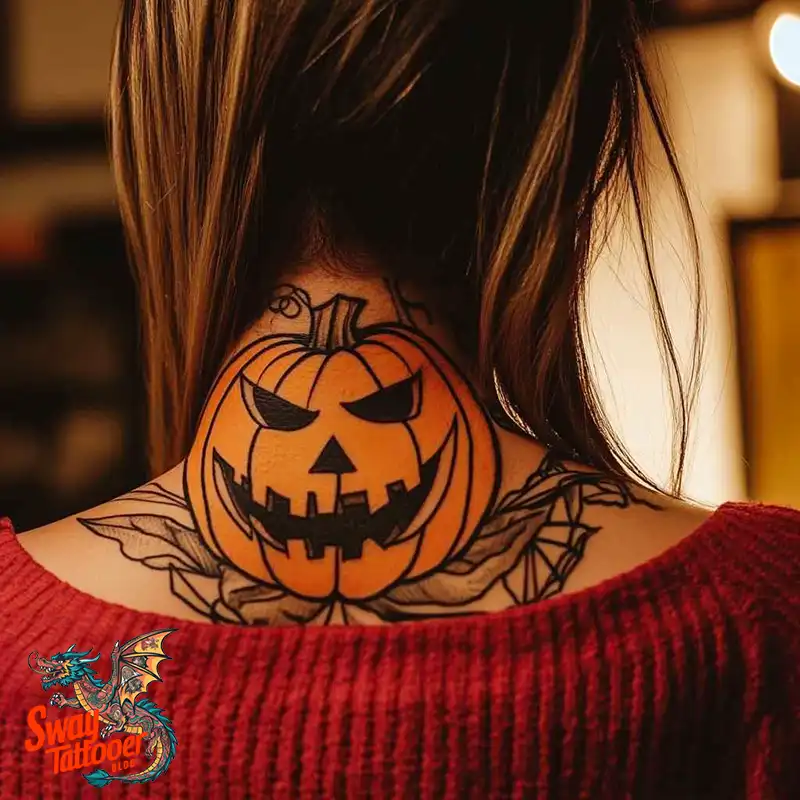 150 Jack O’ Lantern Tattoo Design Ideas and Inspiration 73 Jack O Lantern Tattoo