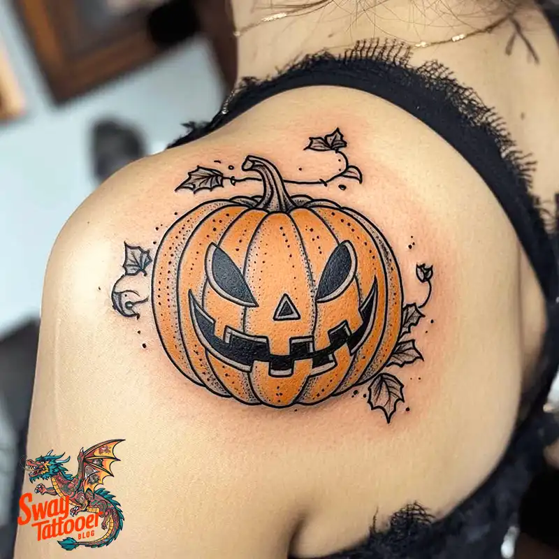 150 Jack O’ Lantern Tattoo Design Ideas and Inspiration 62 Jack O Lantern Tattoo