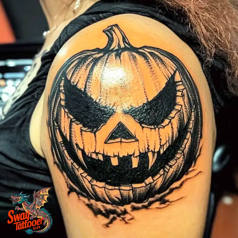 150 Jack O’ Lantern Tattoo Design Ideas and Inspiration 60 Jack O Lantern Tattoo