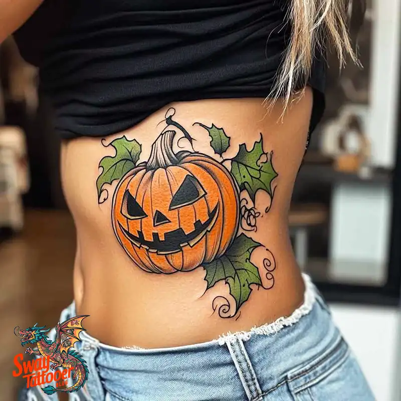 150 Jack O’ Lantern Tattoo Design Ideas and Inspiration 59 Jack O Lantern Tattoo