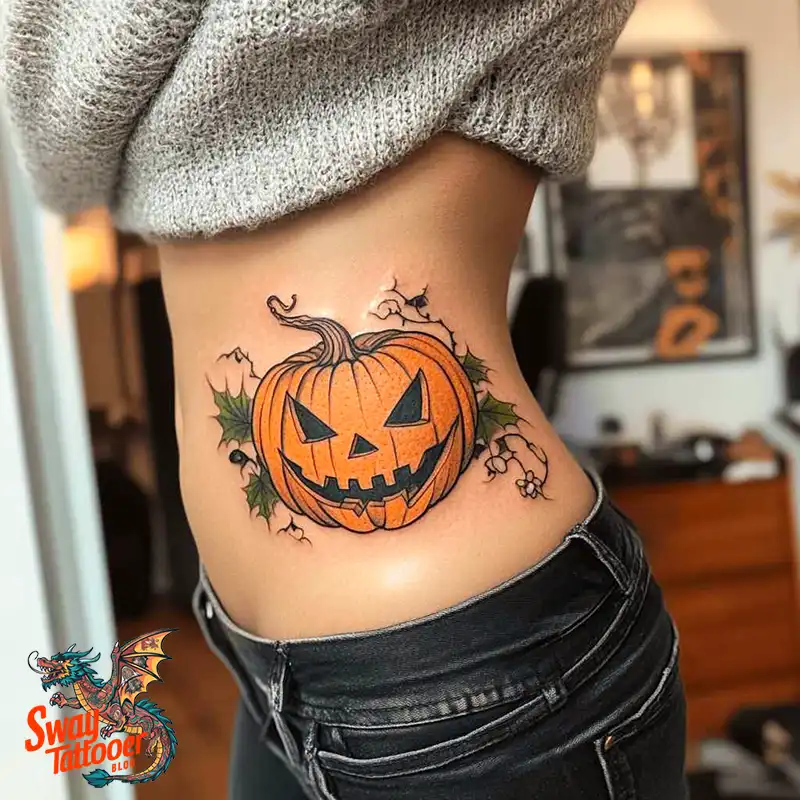 150 Jack O’ Lantern Tattoo Design Ideas and Inspiration 58 Jack O Lantern Tattoo