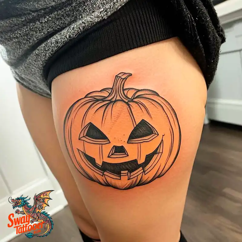 150 Jack O’ Lantern Tattoo Design Ideas and Inspiration 55 Jack O Lantern Tattoo
