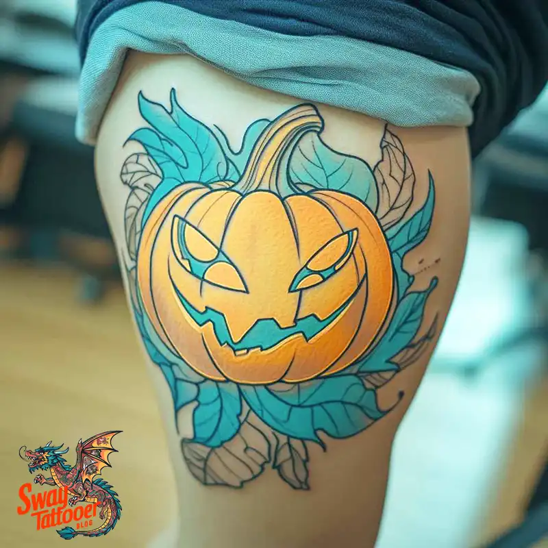 150 Jack O’ Lantern Tattoo Design Ideas and Inspiration 51 Jack O Lantern Tattoo