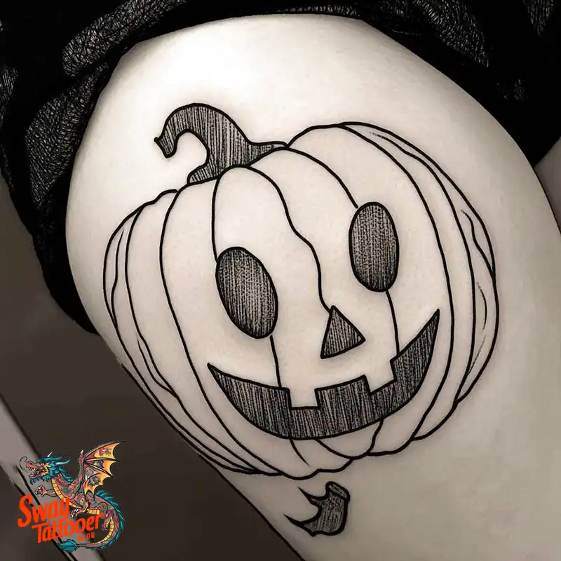 150 Jack O’ Lantern Tattoo Design Ideas and Inspiration 54 Jack O Lantern Tattoo