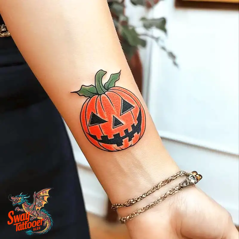 150 Jack O’ Lantern Tattoo Design Ideas and Inspiration 46 Jack O Lantern Tattoo