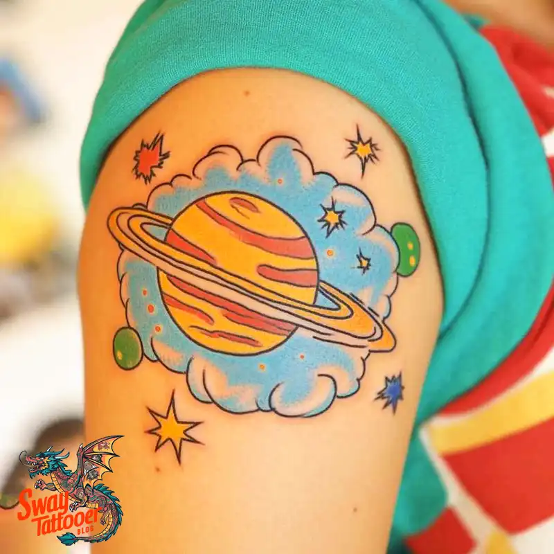 120 Jupiter Tattoo Design Ideas: Symbolism & Inspiration 19 jupiter104