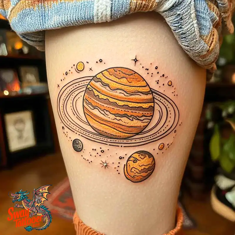 120 Jupiter Tattoo Design Ideas: Symbolism & Inspiration 112 Jupiter tattoo