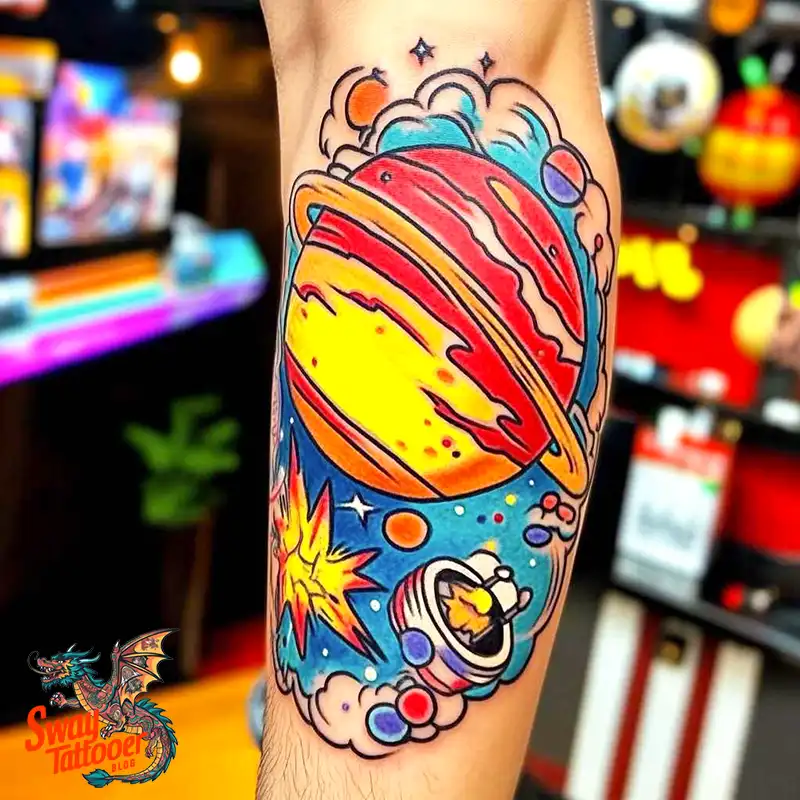 120 Jupiter Tattoo Design Ideas: Symbolism & Inspiration 94 Jupiter tattoo