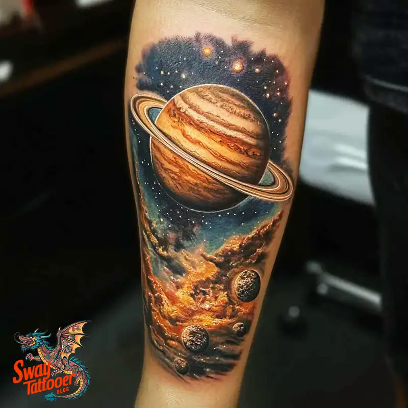 120 Jupiter Tattoo Design Ideas: Symbolism & Inspiration 89 Jupiter tattoo