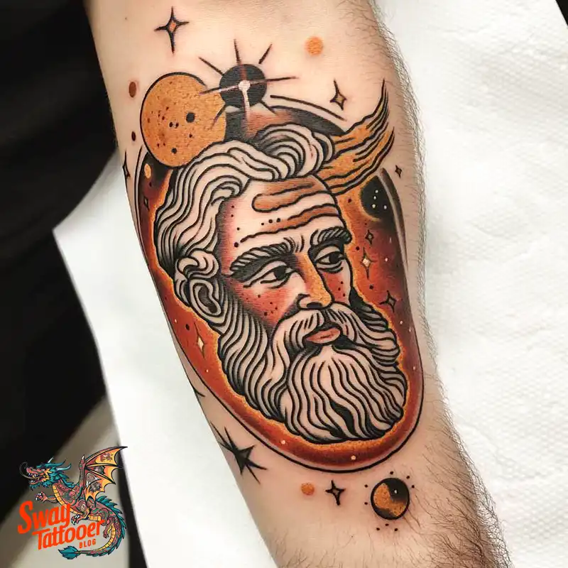 120 Jupiter Tattoo Design Ideas: Symbolism & Inspiration 75 jupiter48
