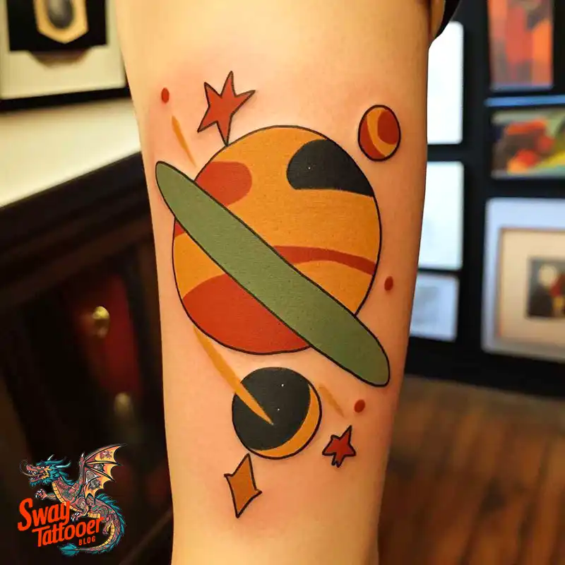120 Jupiter Tattoo Design Ideas: Symbolism & Inspiration 60 jupiter63