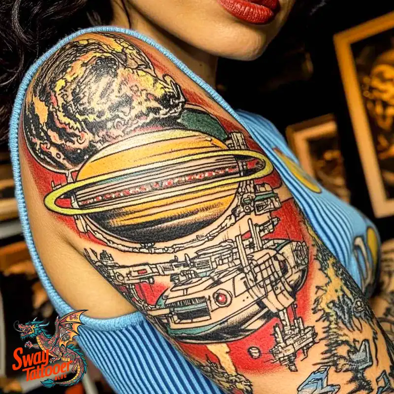 120 Jupiter Tattoo Design Ideas: Symbolism & Inspiration 52 jupiter72