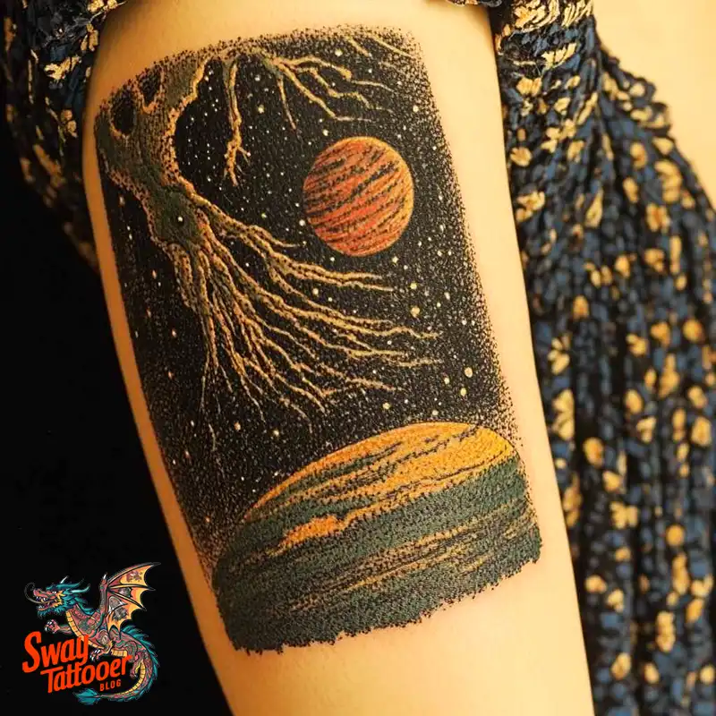 120 Jupiter Tattoo Design Ideas: Symbolism & Inspiration 48 jupiter75