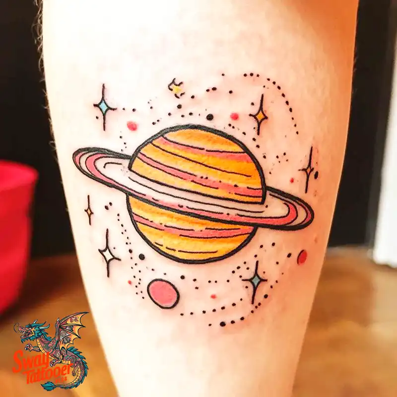 120 Jupiter Tattoo Design Ideas: Symbolism & Inspiration 30 jupiter93