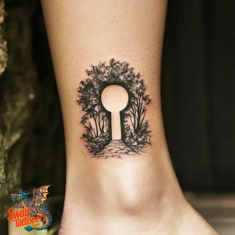 60+ Keyhole Tattoo Ideas: Meaning, Designs, and Care 54 Keyhole Tattoo