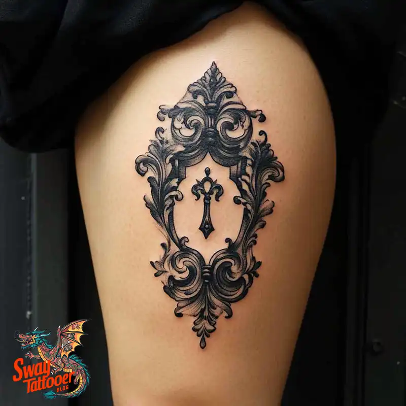 60+ Keyhole Tattoo Ideas: Meaning, Designs, and Care 41 Keyhole Tattoo