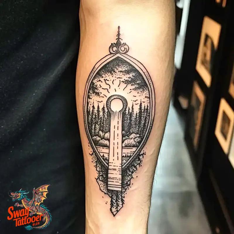 60+ Keyhole Tattoo Ideas: Meaning, Designs, and Care 40 Keyhole Tattoo