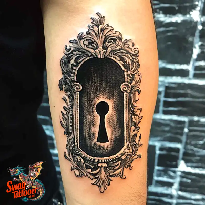 60+ Keyhole Tattoo Ideas: Meaning, Designs, and Care 39 Keyhole Tattoo