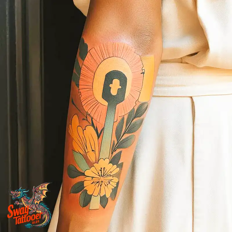 60+ Keyhole Tattoo Ideas: Meaning, Designs, and Care 23 Keyhole Tattoo