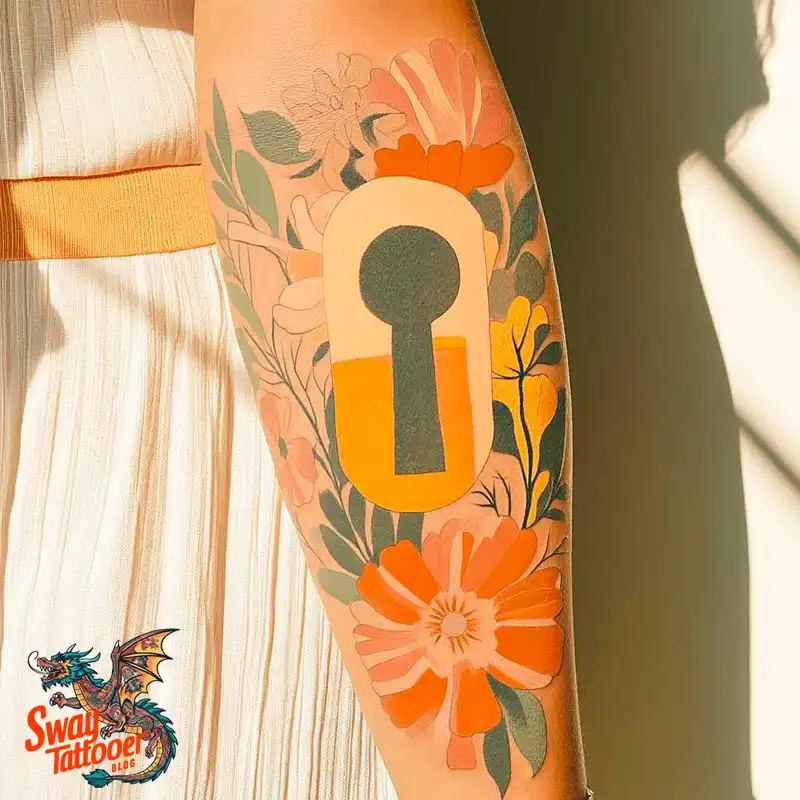 60+ Keyhole Tattoo Ideas: Meaning, Designs, and Care 22 Keyhole Tattoo