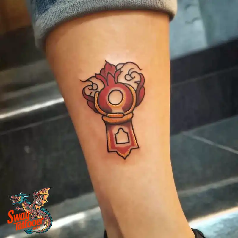60+ Keyhole Tattoo Ideas: Meaning, Designs, and Care 21 Keyhole Tattoo