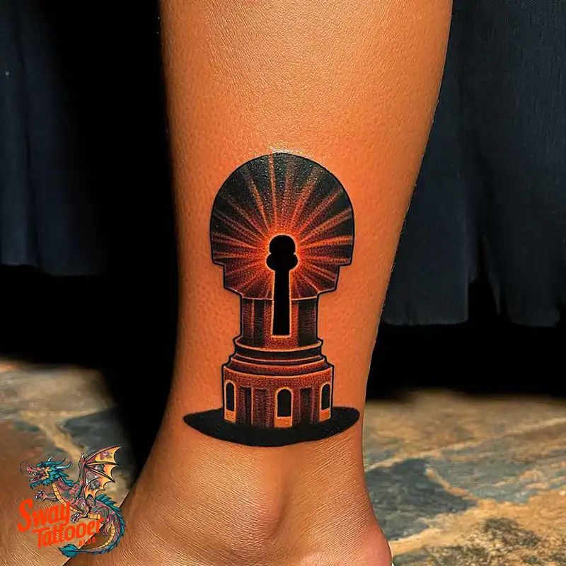 60+ Keyhole Tattoo Ideas: Meaning, Designs, and Care 20 Keyhole Tattoo