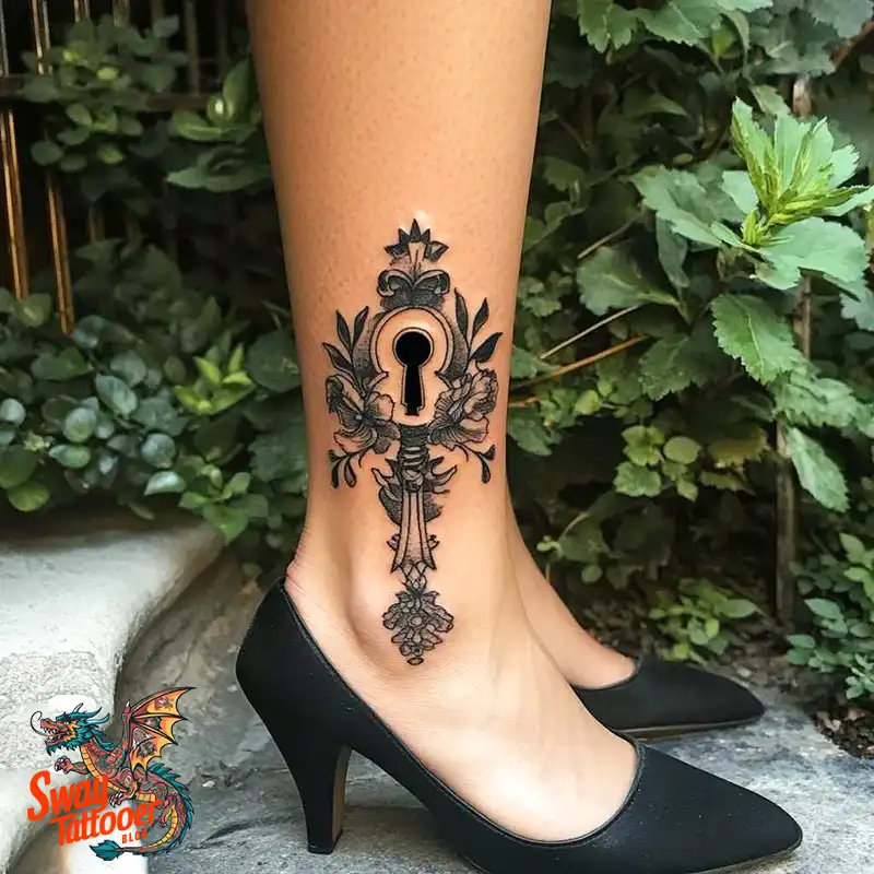 60+ Keyhole Tattoo Ideas: Meaning, Designs, and Care 16 Keyhole Tattoo