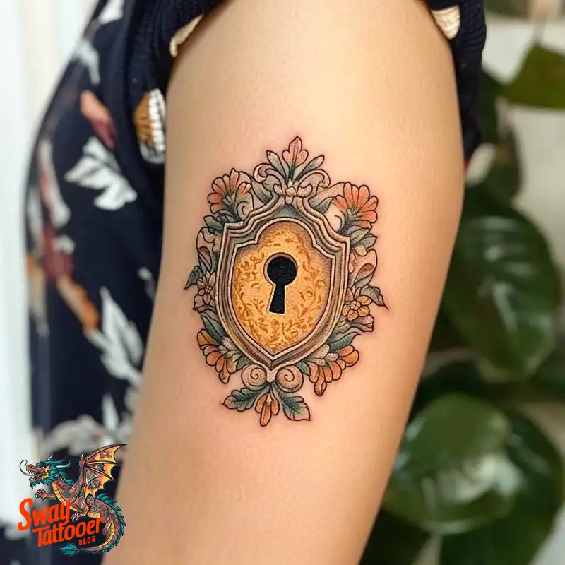 60+ Keyhole Tattoo Ideas: Meaning, Designs, and Care 13 Keyhole Tattoo
