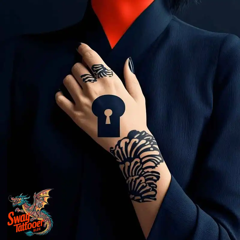60+ Keyhole Tattoo Ideas: Meaning, Designs, and Care 11 Keyhole Tattoo