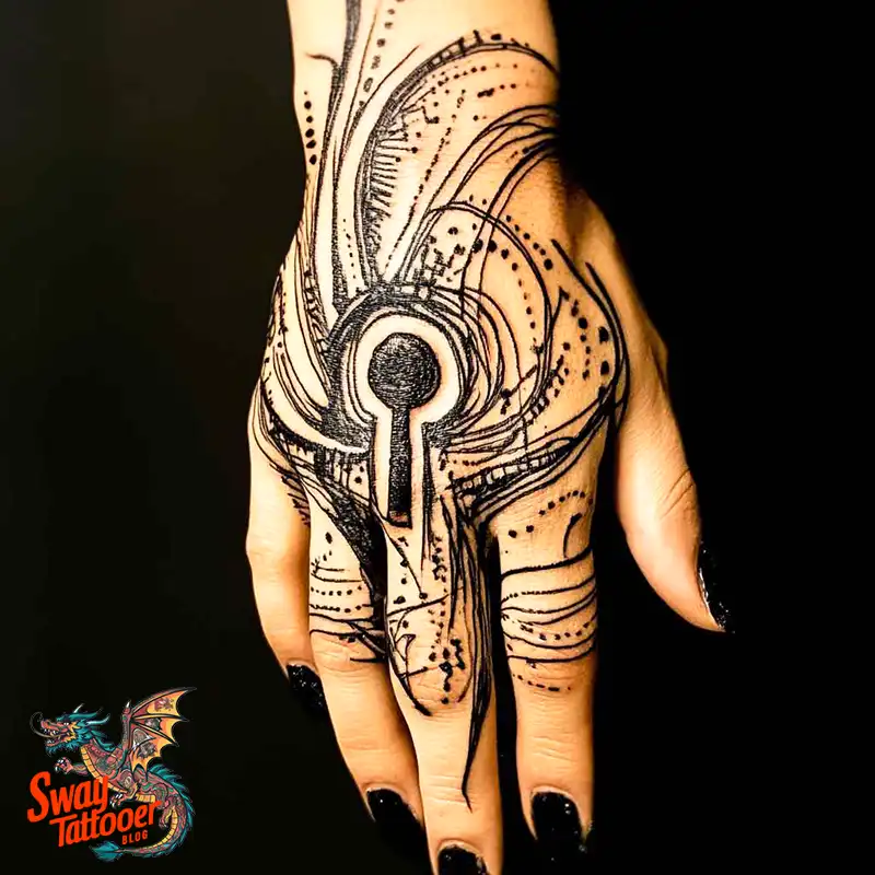 60+ Keyhole Tattoo Ideas: Meaning, Designs, and Care 10 Keyhole Tattoo