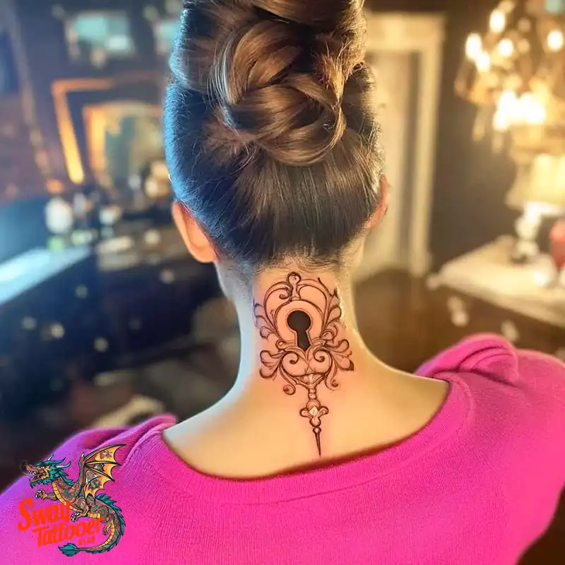 60+ Keyhole Tattoo Ideas: Meaning, Designs, and Care 5 Keyhole Tattoo