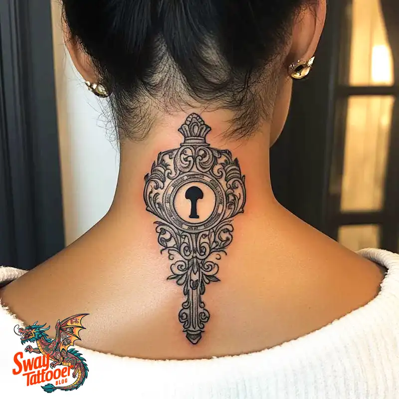 60+ Keyhole Tattoo Ideas: Meaning, Designs, and Care 4 Keyhole Tattoo
