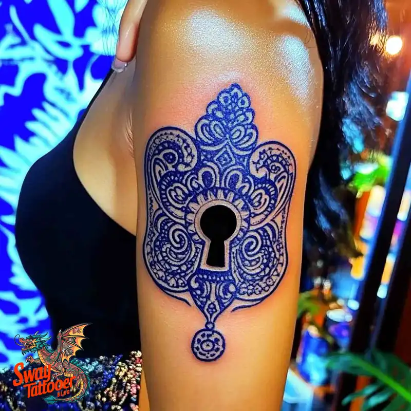 60+ Keyhole Tattoo Ideas: Meaning, Designs, and Care 3 Keyhole Tattoo