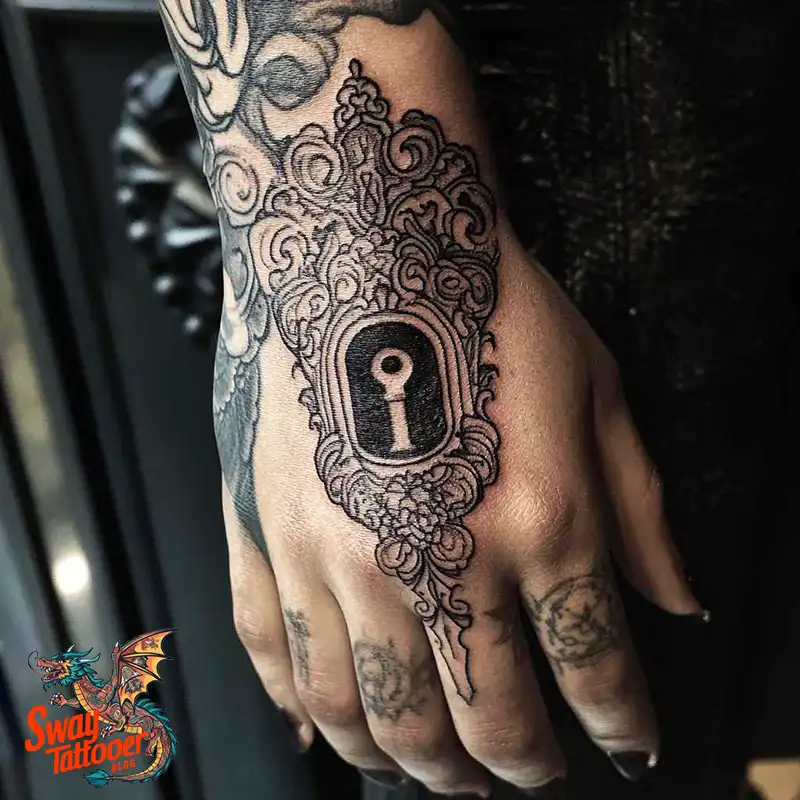 60+ Keyhole Tattoo Ideas: Meaning, Designs, and Care 47 Keyhole Tattoo
