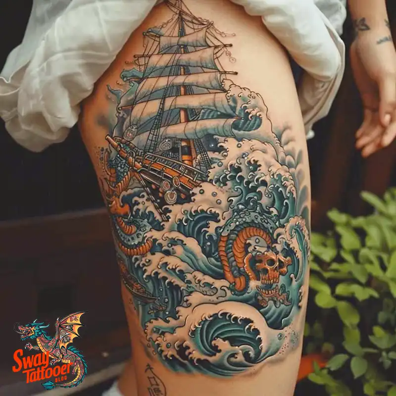 100+ Kraken Tattoo Designs: Mythical Beast on Your Skin 9 Kraken Tattoo