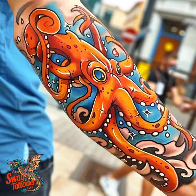 100+ Kraken Tattoo Designs: Mythical Beast on Your Skin 2 Kraken Tattoo