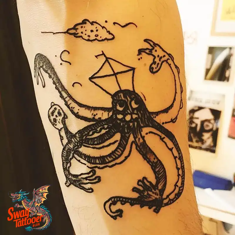 100+ Kraken Tattoo Designs: Mythical Beast on Your Skin 97 Kraken Tattoo