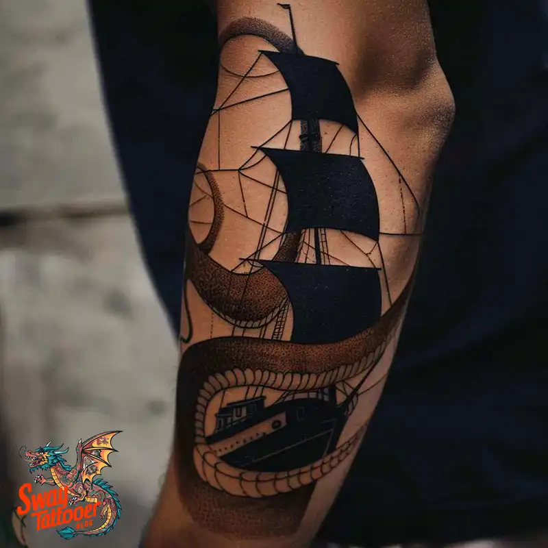 100+ Kraken Tattoo Designs: Mythical Beast on Your Skin 94 Kraken Tattoo