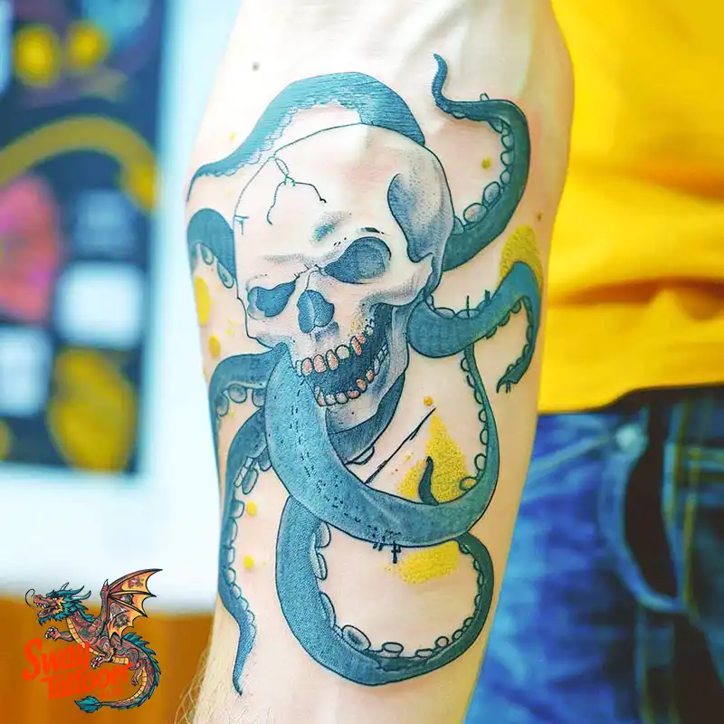100+ Kraken Tattoo Designs: Mythical Beast on Your Skin 91 Kraken Tattoo