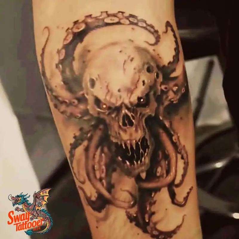 100+ Kraken Tattoo Designs: Mythical Beast on Your Skin 87 Kraken Tattoo