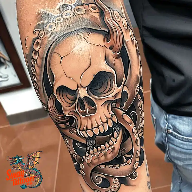 100+ Kraken Tattoo Designs: Mythical Beast on Your Skin 83 Kraken Tattoo