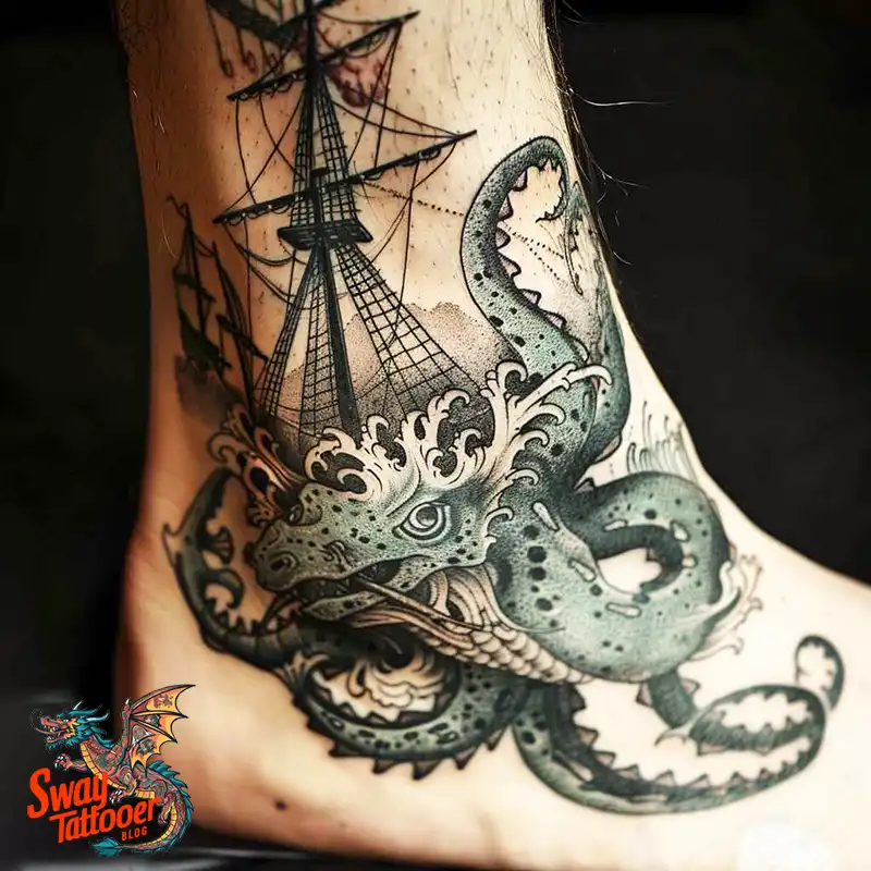100+ Kraken Tattoo Designs: Mythical Beast on Your Skin 71 Kraken Tattoo